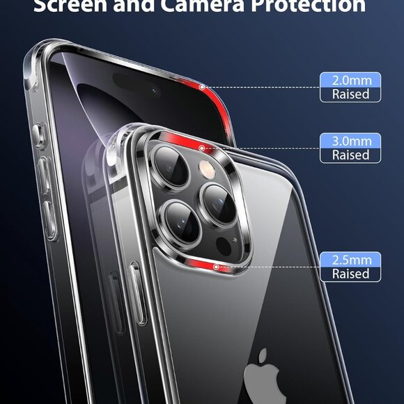 New iPhone 15 Pro Case Clear - Picture 5 of 8